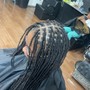 Human hair custom Loc Extensions