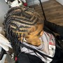 Medium BOHO Knotless  Braids