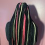 Large Knotless Box Braids