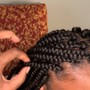 French Curl Knotless Braids