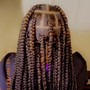 Two Layer Tribal Cornrows