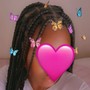 Large Knotless Braids