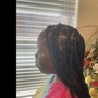 Kid's smed stitch  Braid ponytail