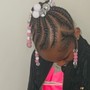 (Kids) Basic Braids w/ Beads