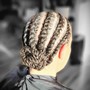 Flat Twists (no hair added)