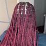 Small-Medium Knotless Braids