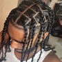 Men's twist/braids