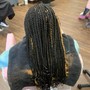 Medium Knotless Box Braids