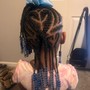 Small knotless Braids