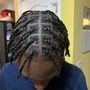 Men’s Small individual braids/twist