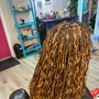 Human hair extensions