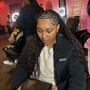 Smedium Fulani Braids Touch Up