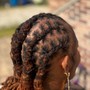 Knotless Braided Locs