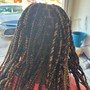 2-strand Twists/Natural Box braids