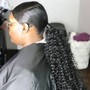 Loc retwist and style