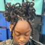 Loc Retwist Maintenance & Style Med/Lg (Top of Shoulder Length)