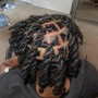 Senegalese Twist with added on hair