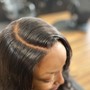 Natural hair Comb Twist