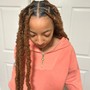 Large butterfly locs (shoulder length)