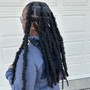 Large butterfly locs (shoulder length)