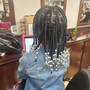 Kids cornrows 6-8 braids