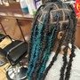 Large butterfly locs (shoulder length)