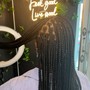 Kid’s Knotless Box Braids w/ Extensions