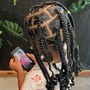 Kid’s Knotless Box Braids w/ Extensions