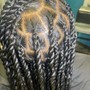 Braid curls or beads