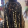 Braids (Plaits) with beads