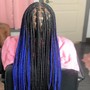 Box Braids butt length