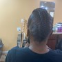 Relaxer on Natural hair