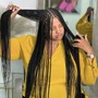 Traditional Braids medium (shoulder length)