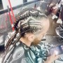 Half head Comb Twist