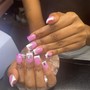 Short Acrylic Nails