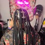 Box Braids butt length