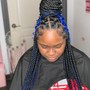 Box Braids(mid back)