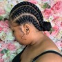 Faux Lock Individual Crochet