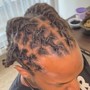 Kid’s Retwist And Style (Ages 15 and under)