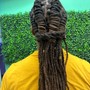 Men's natural hair style, cornrows,