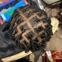 Kinky or any two strand Twist