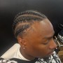 Freestyle Braids (men)/ Cornrows