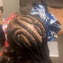 2 Feed In Braids