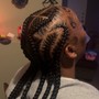 2 Feed In Braids