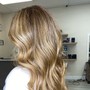 Root Touch Up, Blow-dry & Style