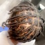 Kid's large knotless Braids