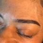 Gel Eyebrow Tinting with mapping and shaping