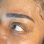 Gel Eyebrow Tinting with mapping and shaping