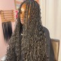 Boho Knotless Braids