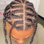 Kid's Cornrows Braids (8-12 yrs)